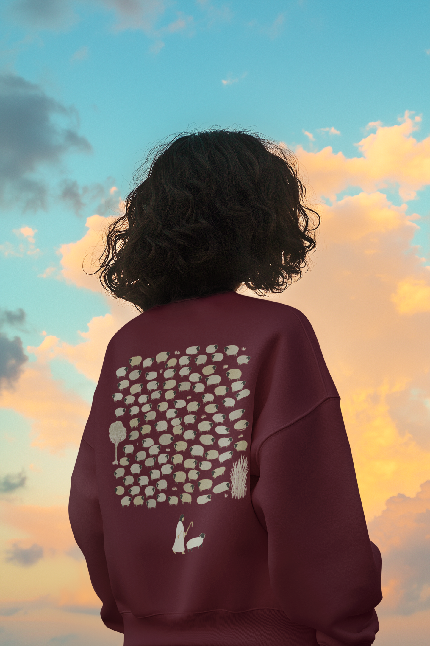 He Leaves the 99 (Unisex Heavy Blend™ Crewneck Sweatshirt)