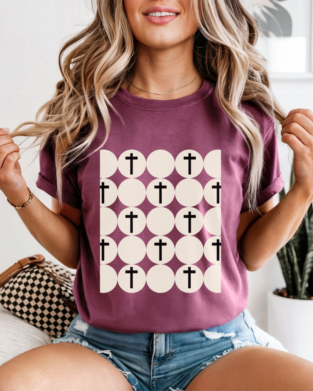 The Cross (Unisex Garment-Dyed T-shirt)