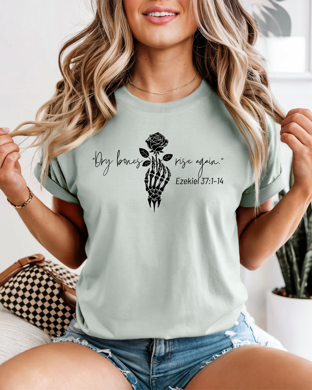 Dry Bones Rise Again (Unisex Garment-Dyed T-shirt)