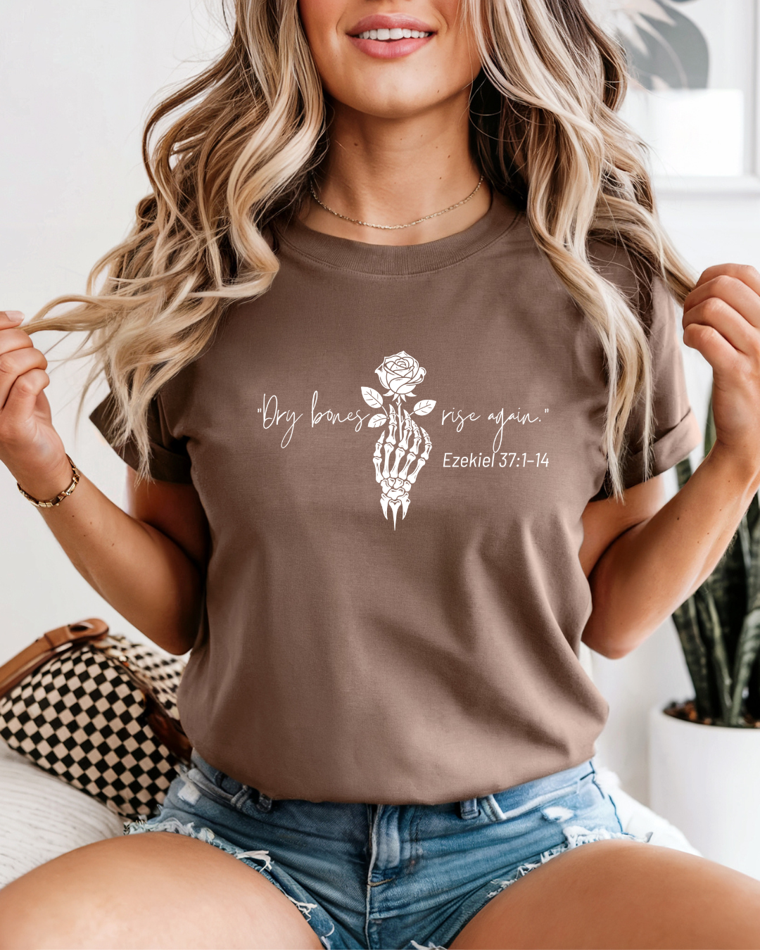 Dry Bones Rise Again (Unisex Garment-Dyed T-shirt)