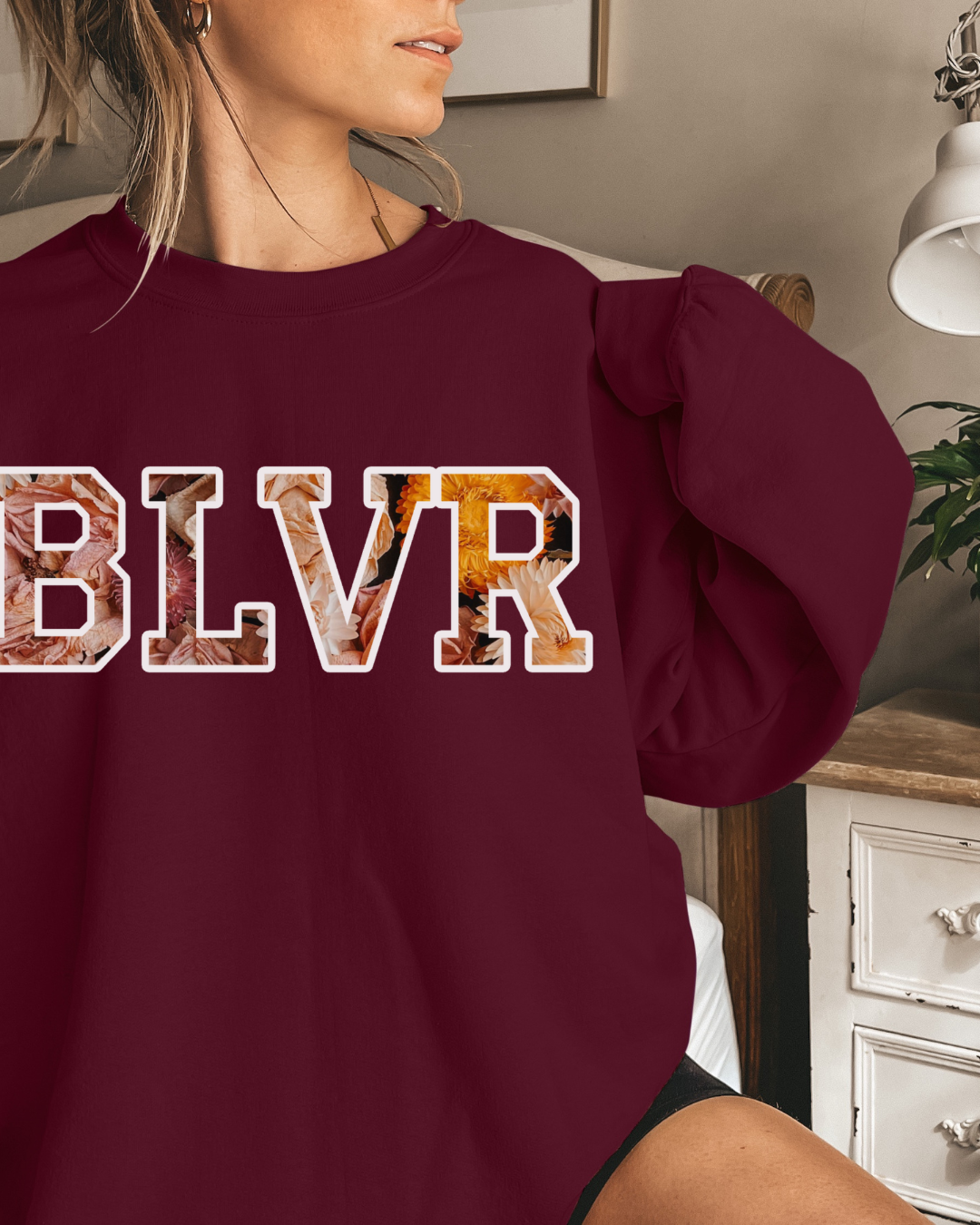 BLVR (Unisex Heavy Blend™ Crewneck Sweatshirt)