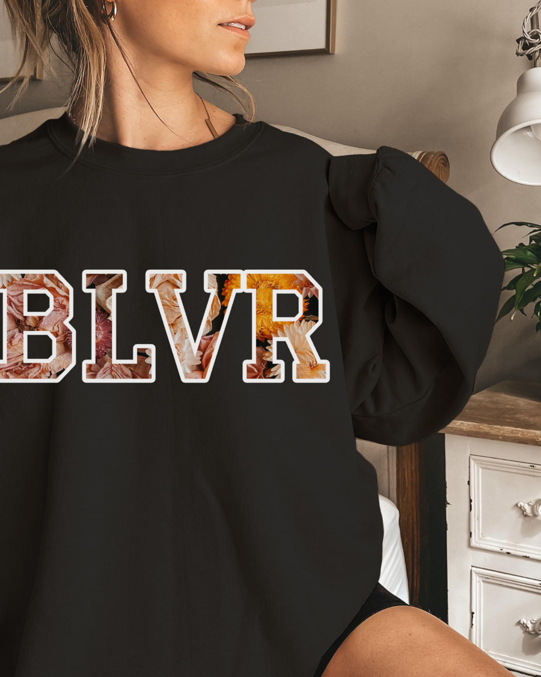 BLVR (Unisex Heavy Blend™ Crewneck Sweatshirt)