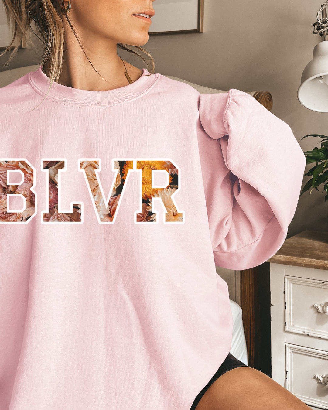 BLVR (Unisex Heavy Blend™ Crewneck Sweatshirt)