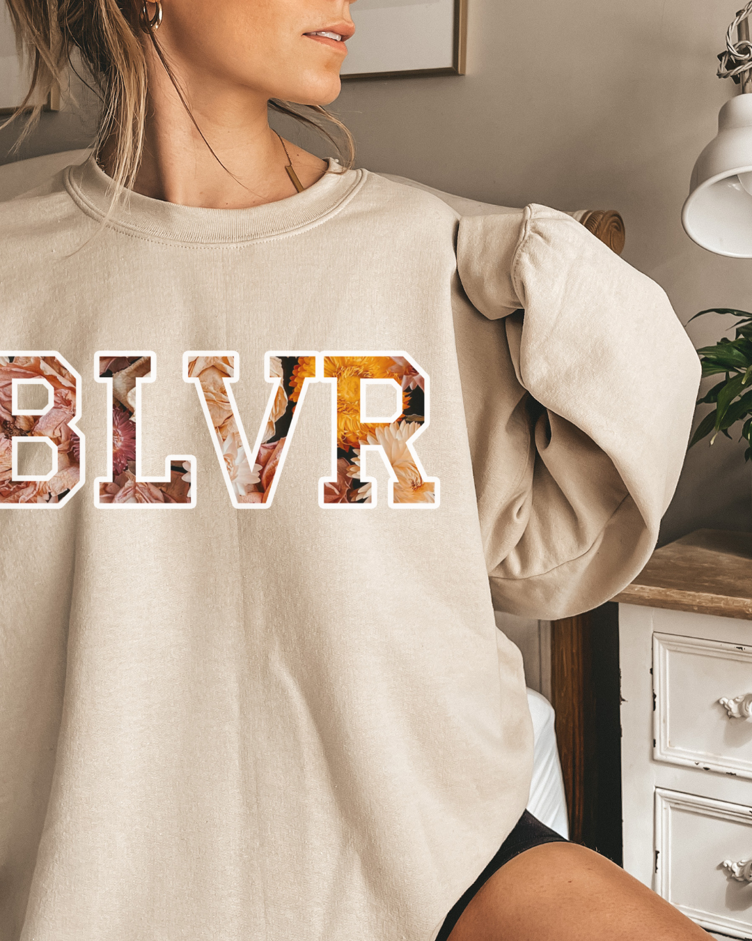 BLVR (Unisex Heavy Blend™ Crewneck Sweatshirt)