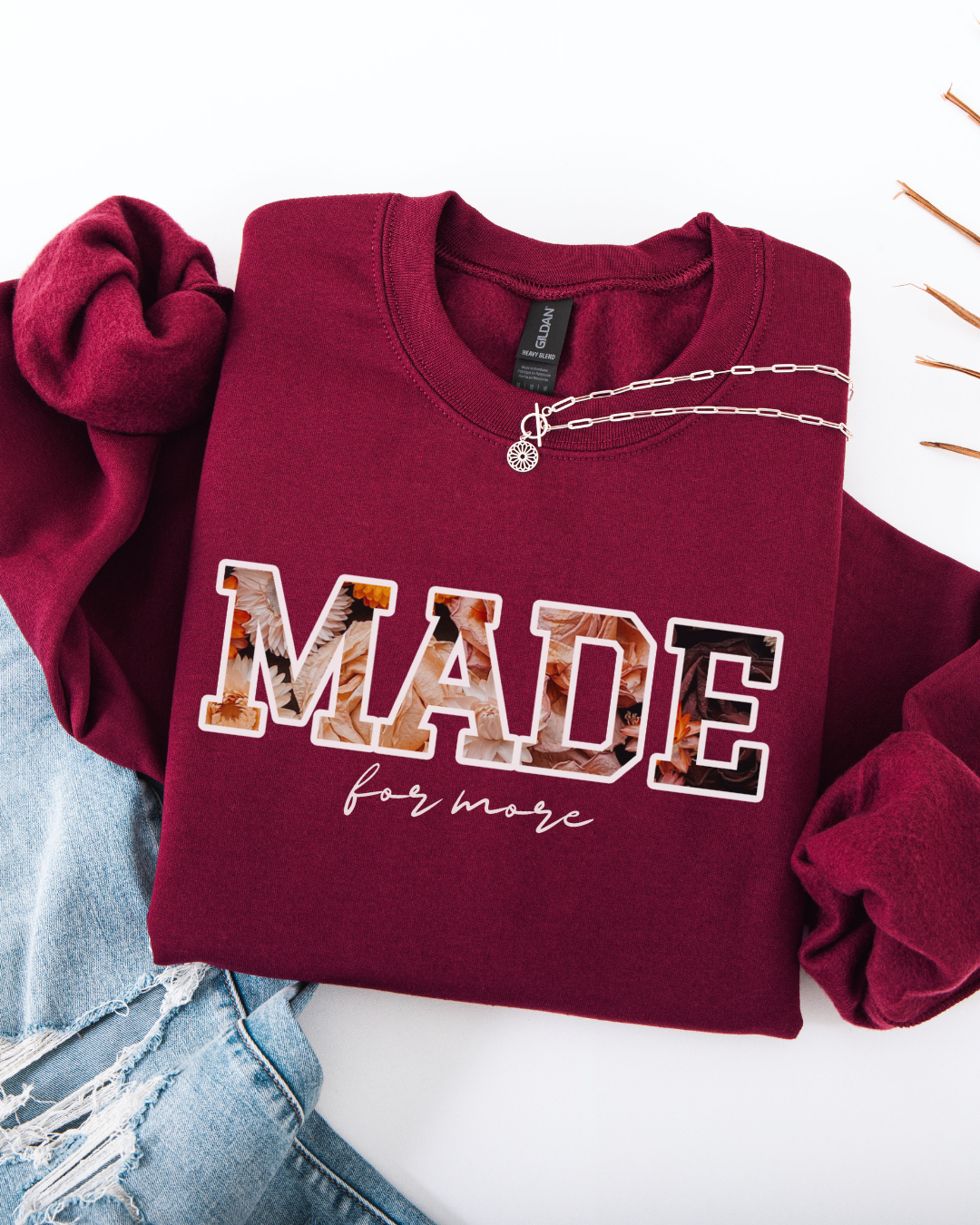 Made For More (Unisex Heavy Blend™ Crewneck Sweatshirt)