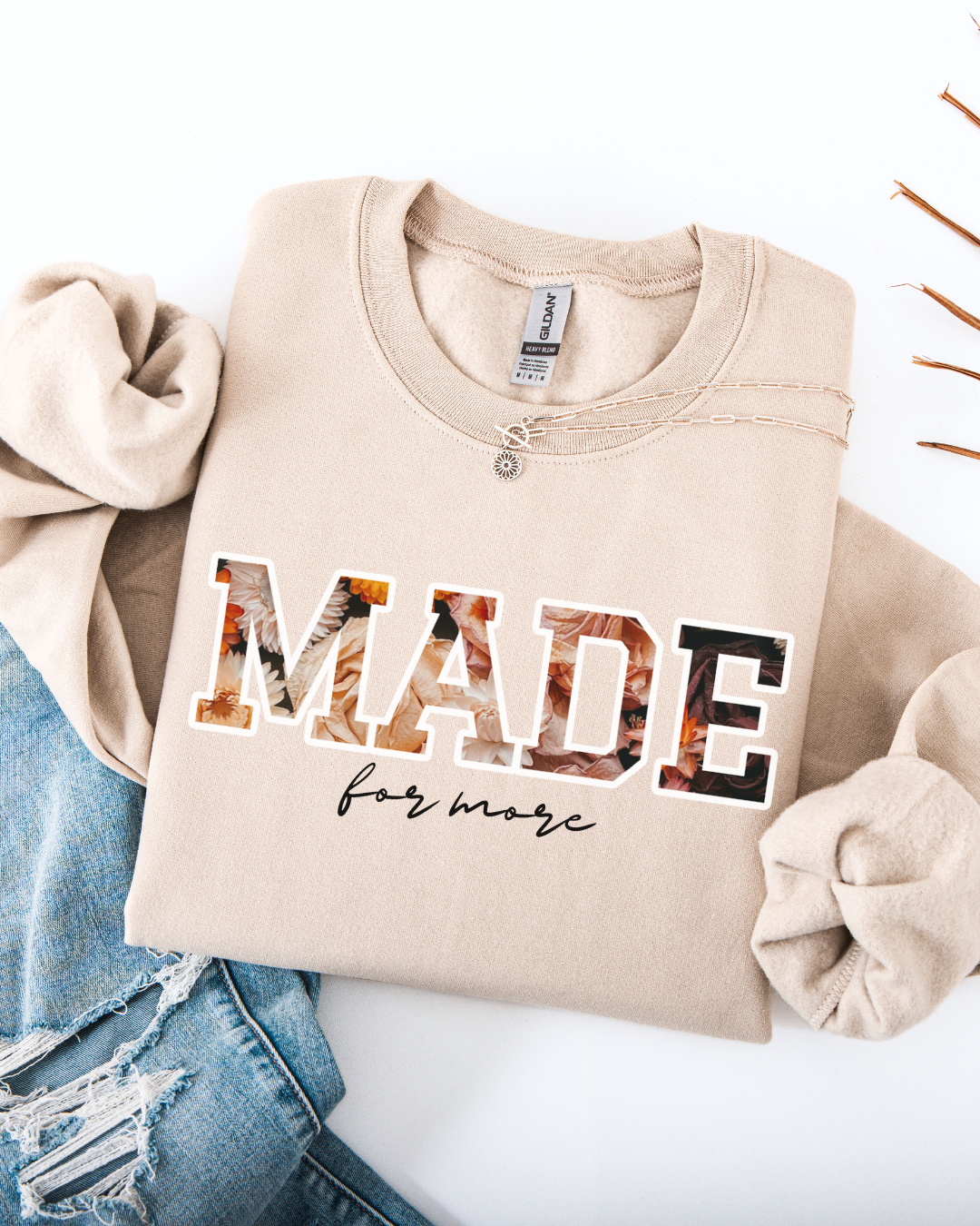 Made For More (Unisex Heavy Blend™ Crewneck Sweatshirt)