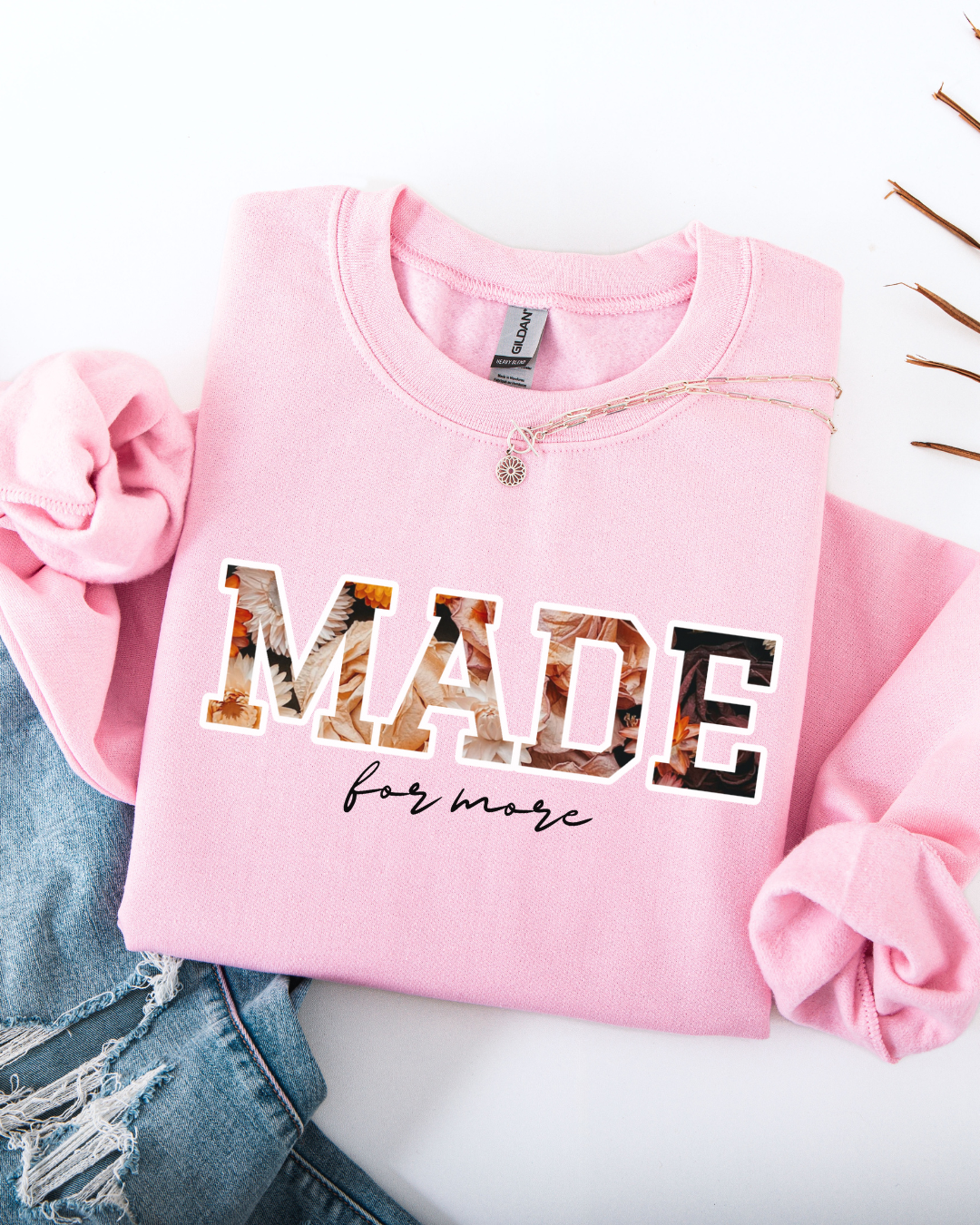 Made For More (Unisex Heavy Blend™ Crewneck Sweatshirt)