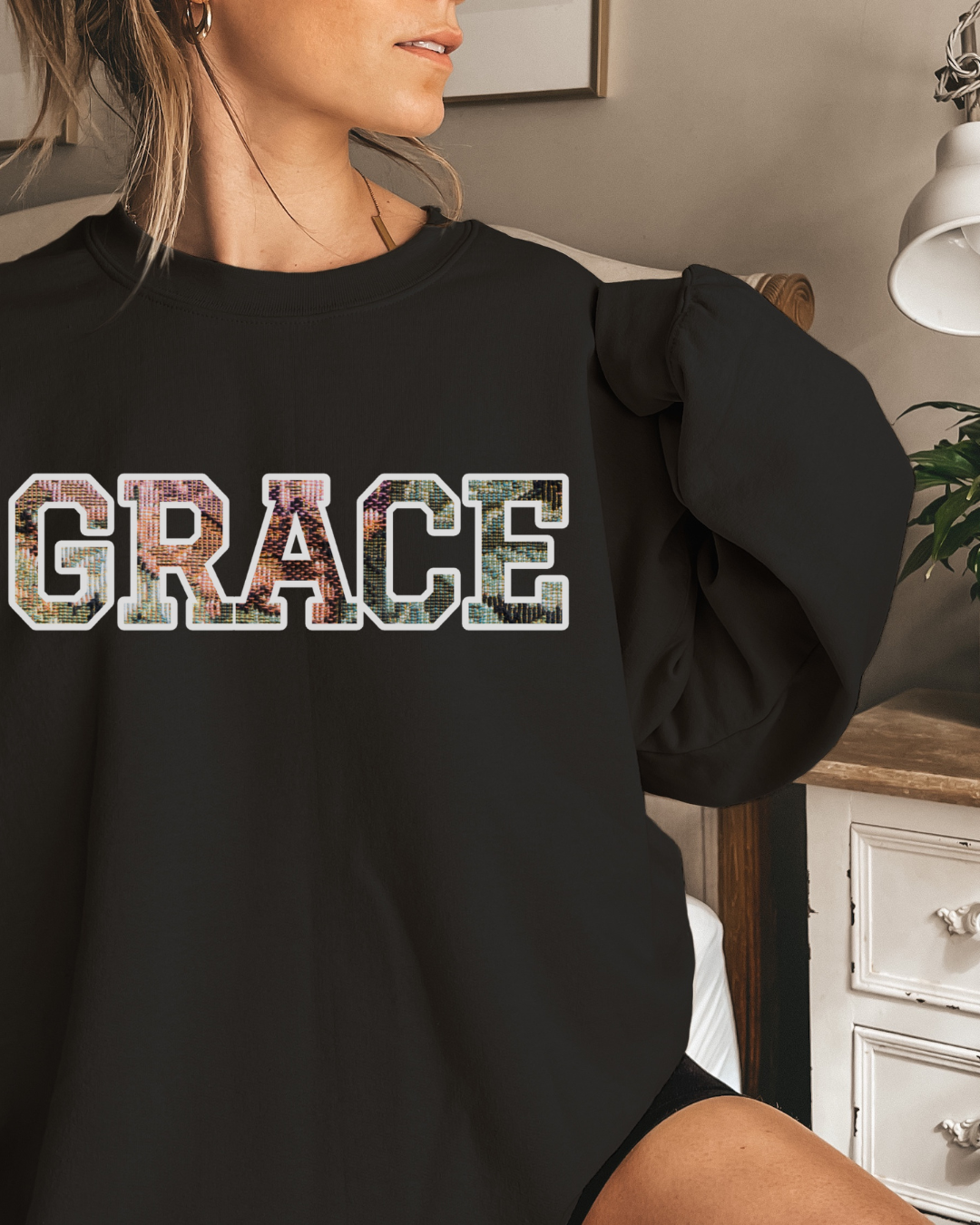 GRACE (Unisex Heavy Blend™ Crewneck Sweatshirt)