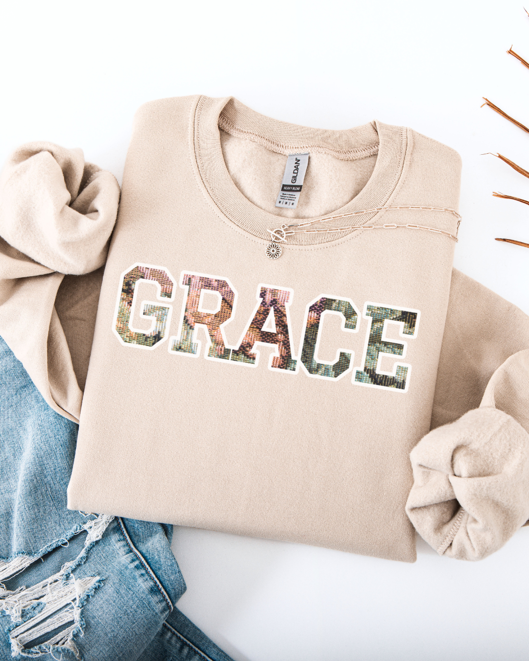 GRACE (Unisex Heavy Blend™ Crewneck Sweatshirt)