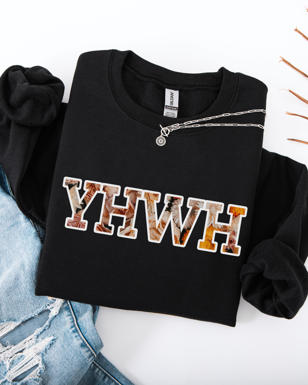 Yahweh (Unisex Heavy Blend™ Crewneck Sweatshirt)