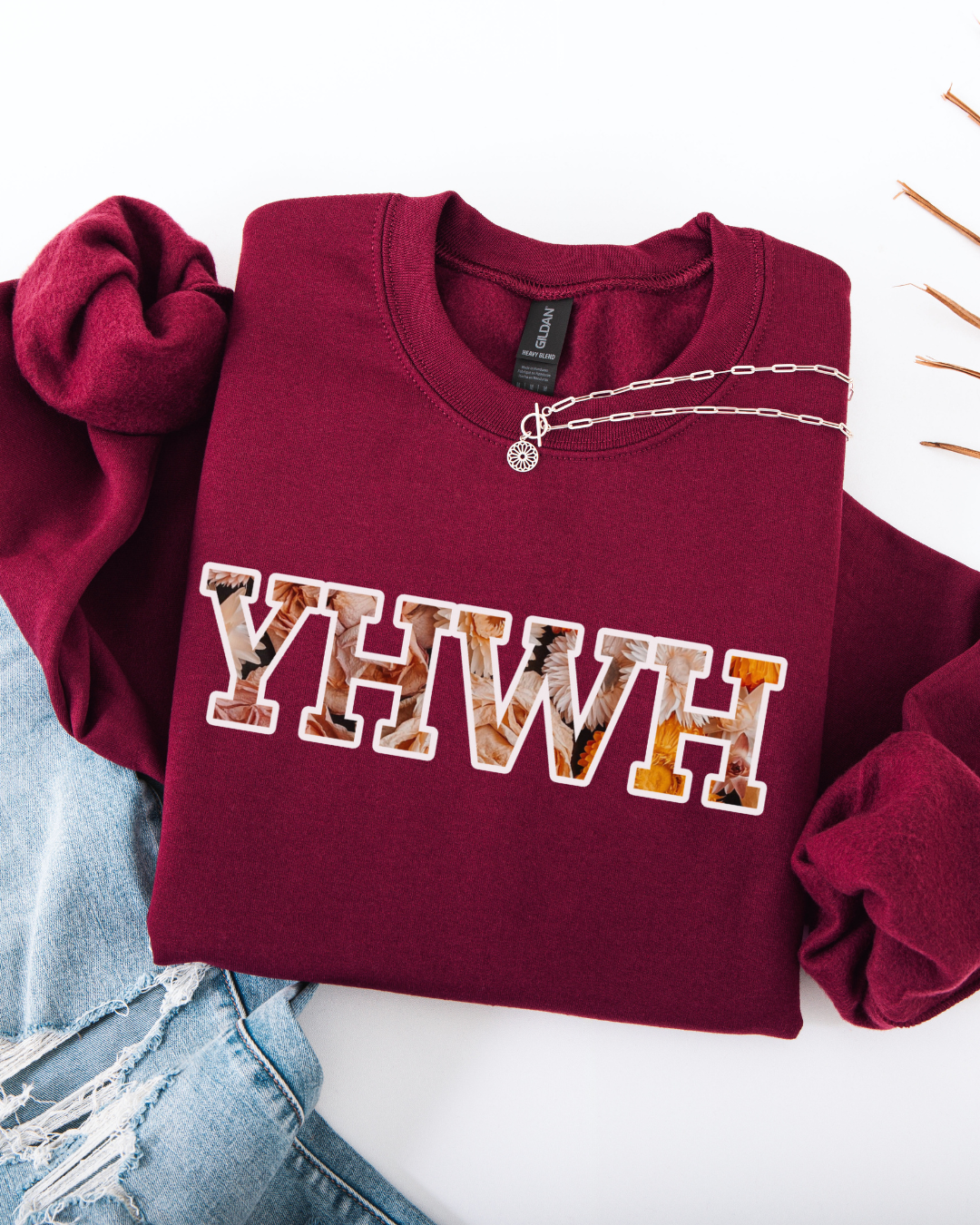 Yahweh (Unisex Heavy Blend™ Crewneck Sweatshirt)
