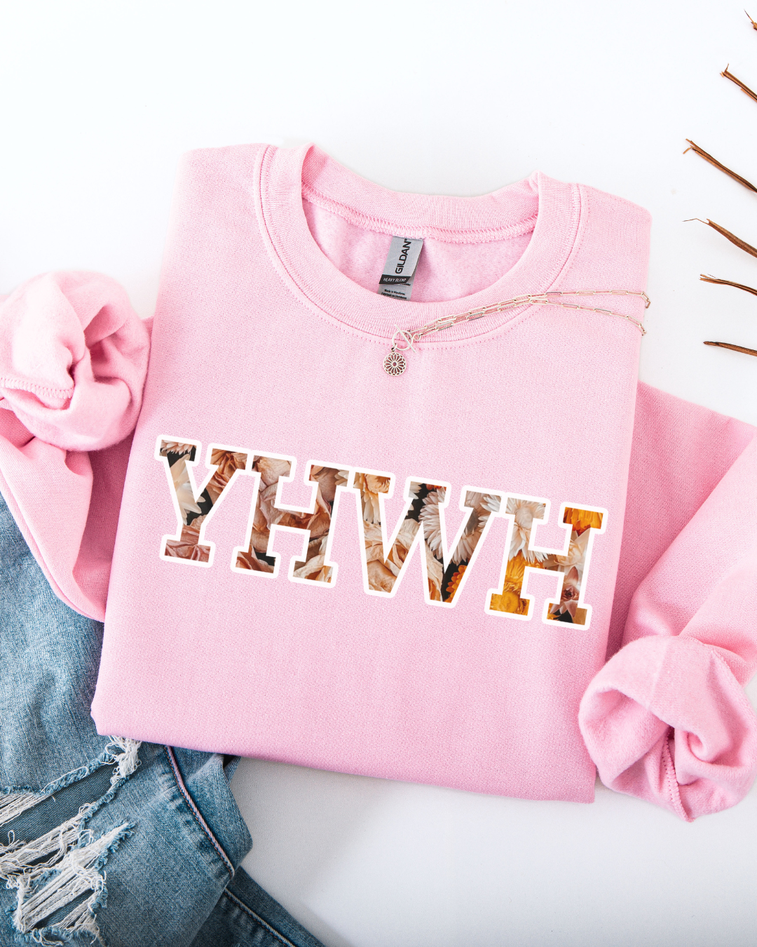 Yahweh (Unisex Heavy Blend™ Crewneck Sweatshirt)