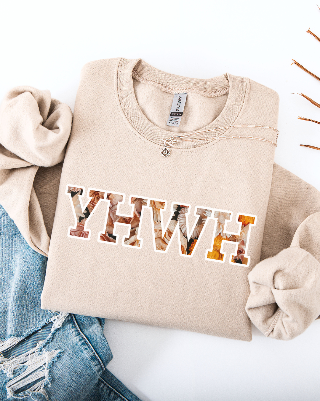 Yahweh (Unisex Heavy Blend™ Crewneck Sweatshirt)