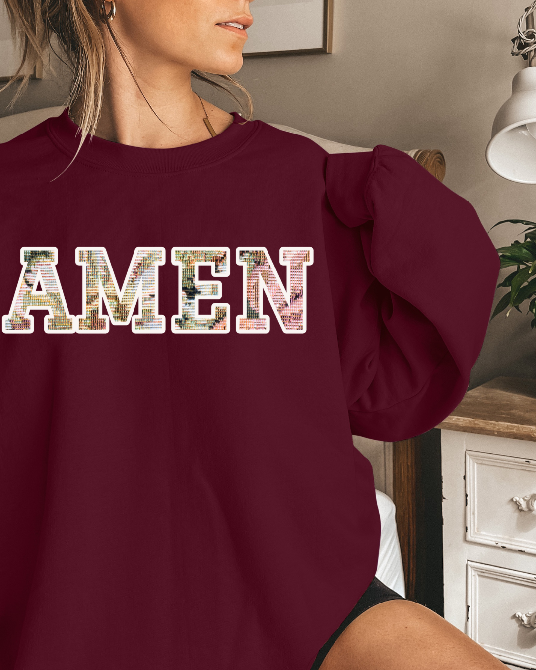 AMEN (Unisex Heavy Blend™ Crewneck Sweatshirt)