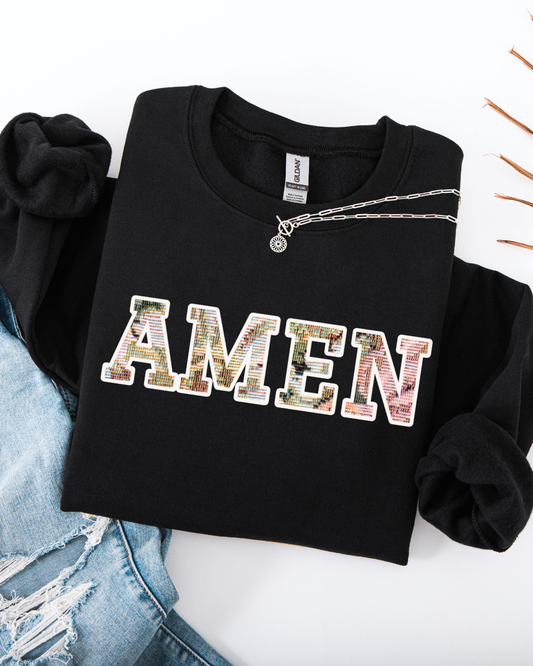 AMEN (Unisex Heavy Blend™ Crewneck Sweatshirt)