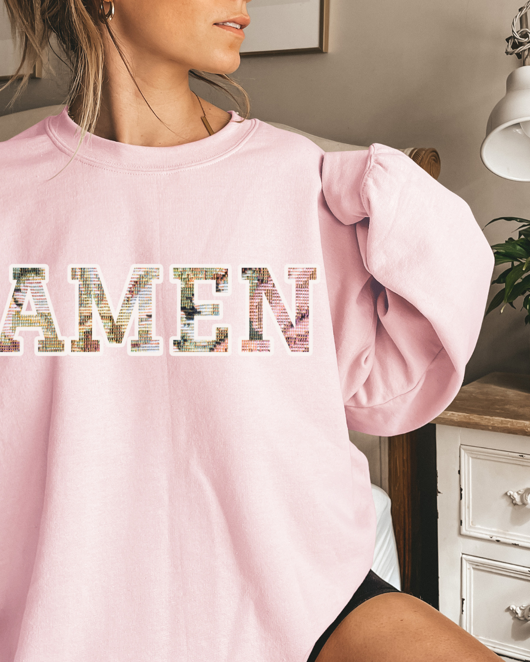 AMEN (Unisex Heavy Blend™ Crewneck Sweatshirt)