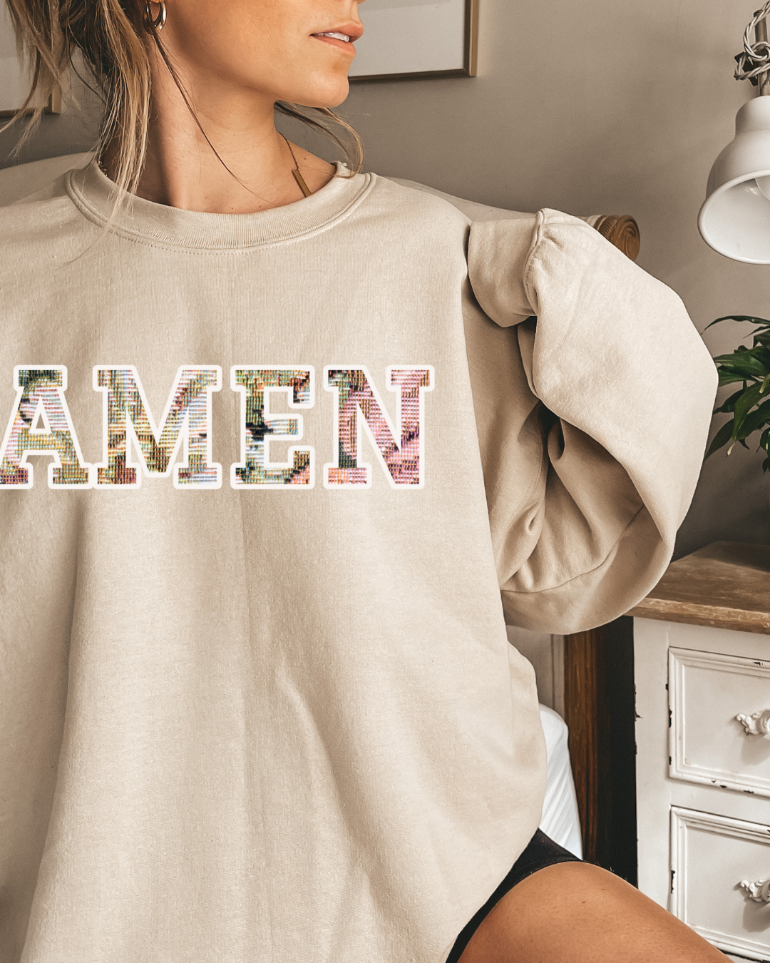 AMEN (Unisex Heavy Blend™ Crewneck Sweatshirt)