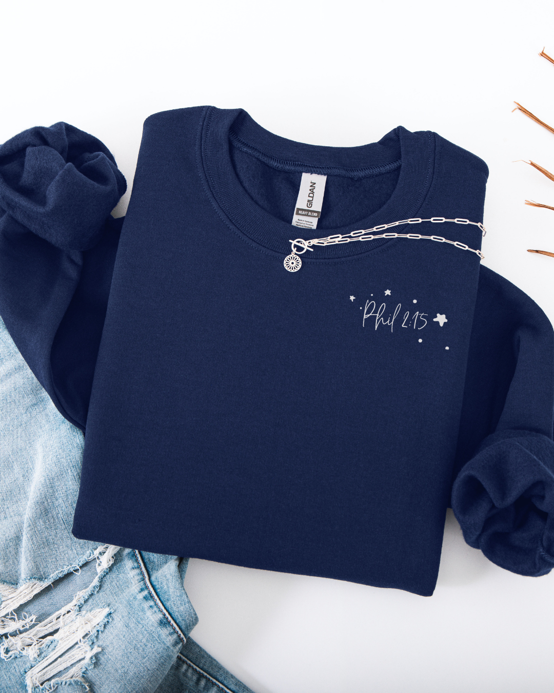 Shine like Stars (Unisex Heavy Blend™ Crewneck Sweatshirt)