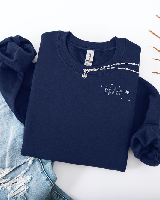 Shine like Stars (Unisex Heavy Blend™ Crewneck Sweatshirt)