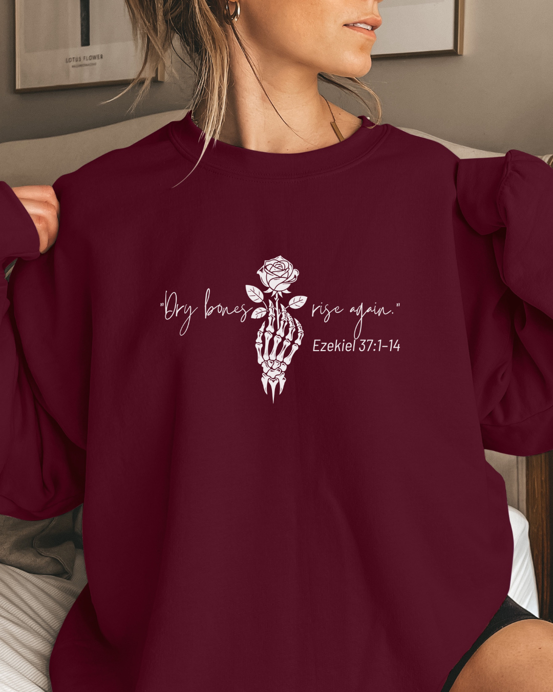 Dry Bones Rise Again (Unisex Heavy Blend™ Crewneck Sweatshirt)