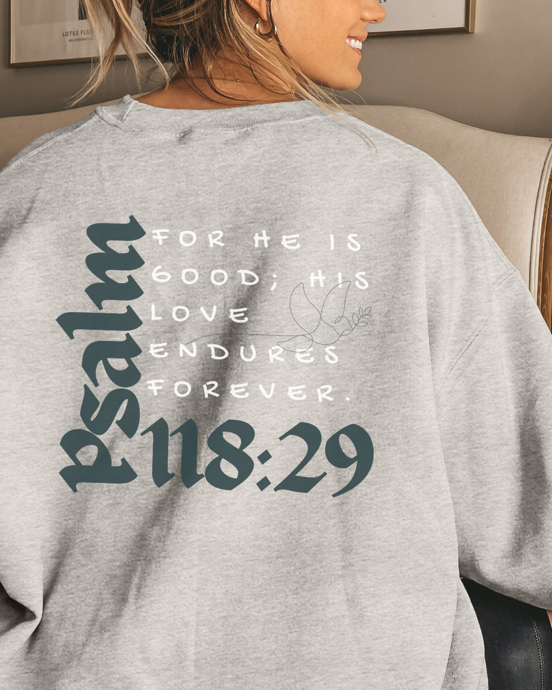 Give Thanks to the Lord (Oversized Sweatshirt)
