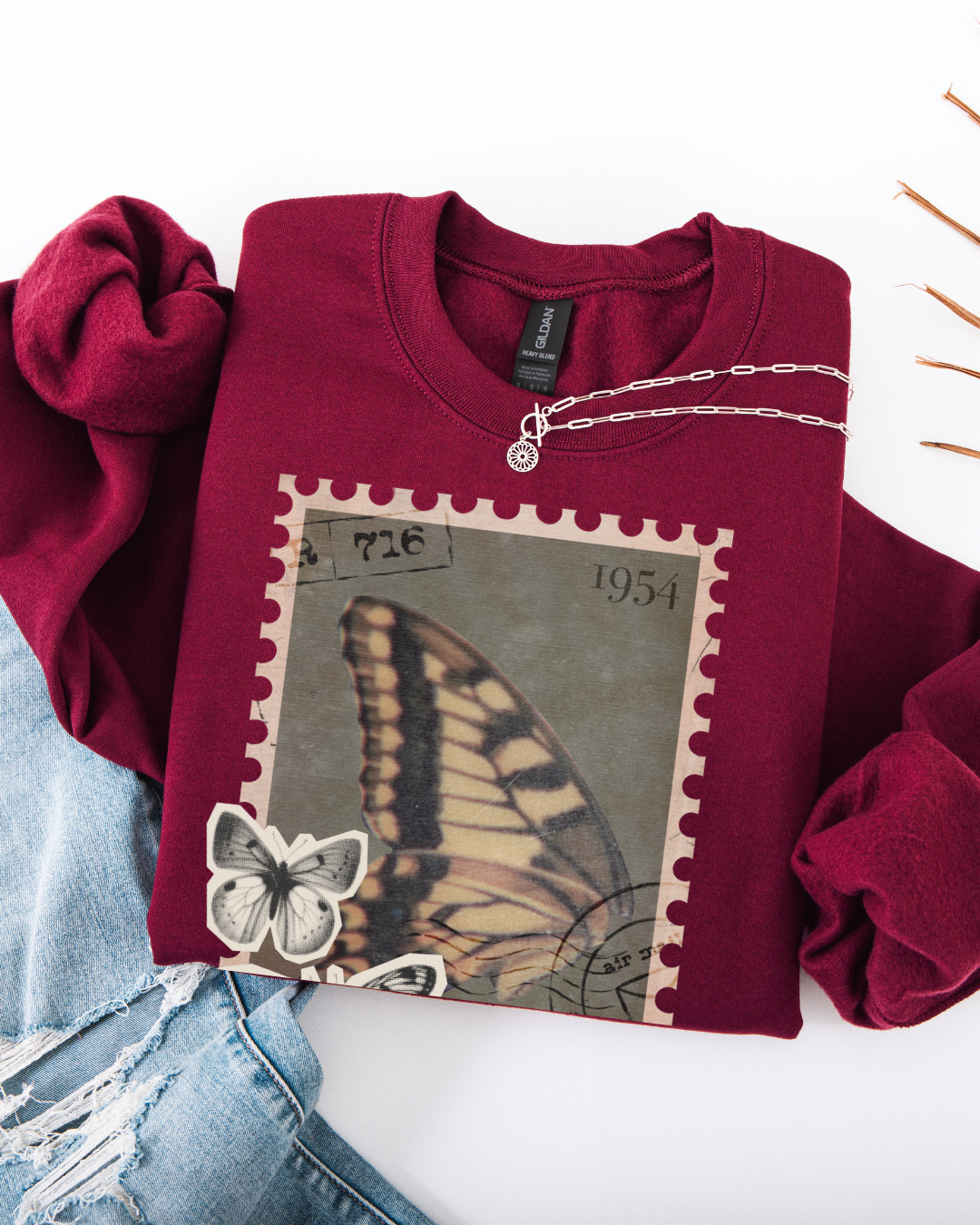 Stamped (Unisex Heavy Blend™ Crewneck Sweatshirt)