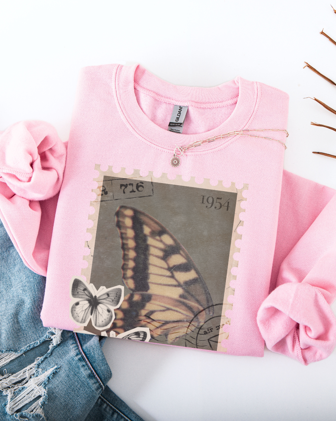 Stamped (Unisex Heavy Blend™ Crewneck Sweatshirt)