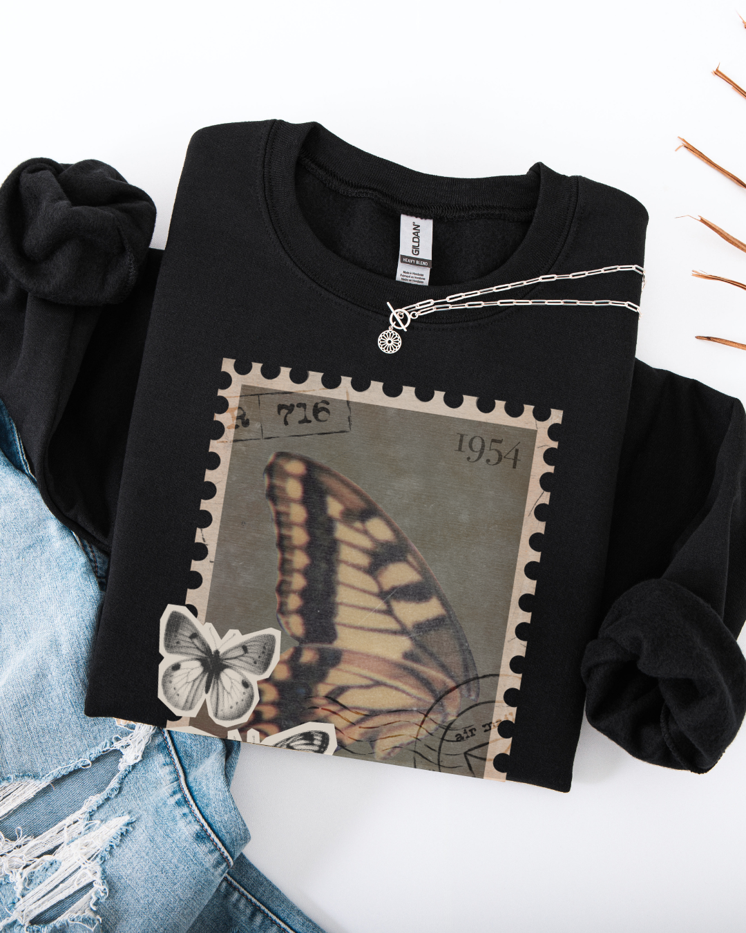 Stamped (Unisex Heavy Blend™ Crewneck Sweatshirt)