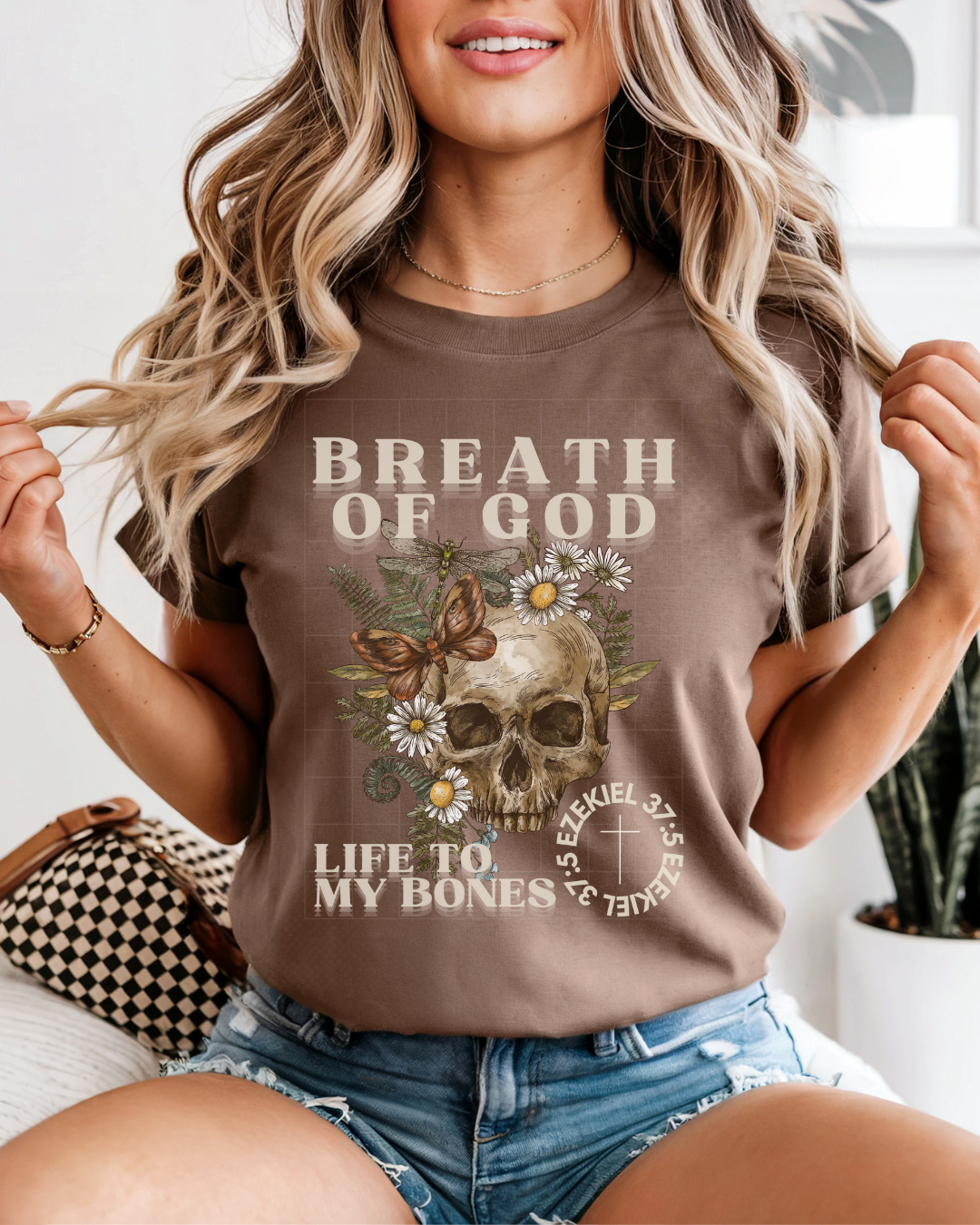 Breath of God (Unisex Garment-Dyed T-shirt)