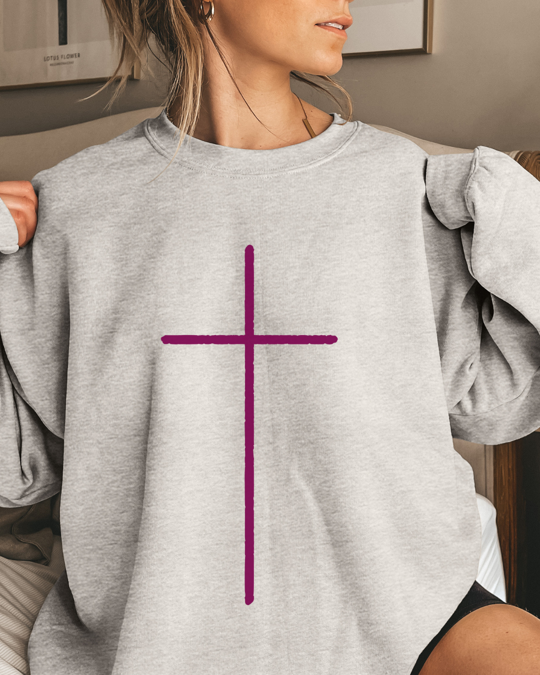 Jesus Loves You (Unisex Heavy Blend™ Crewneck Sweatshirt)