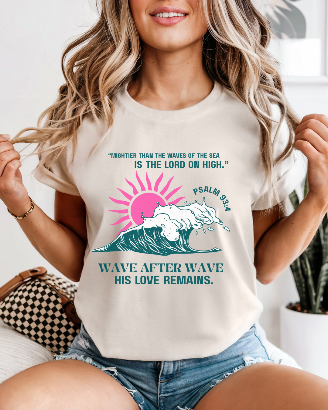 Wave After Wave (Unisex Garment-Dyed T-shirt)