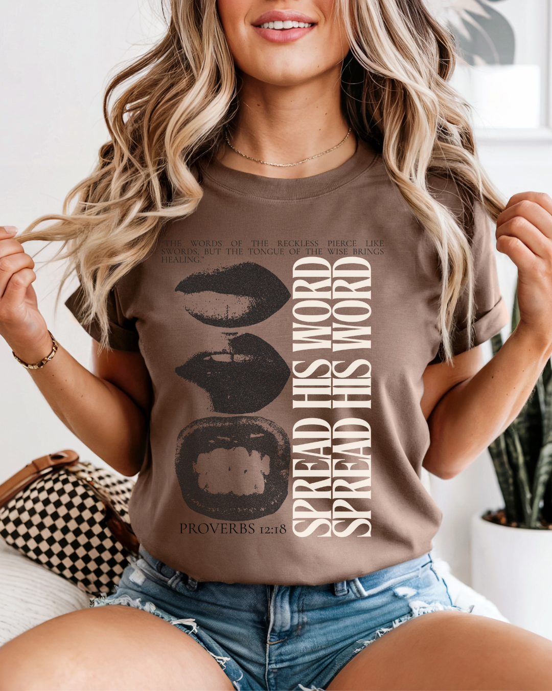 Spread His Word (Unisex Garment-Dyed T-shirt)