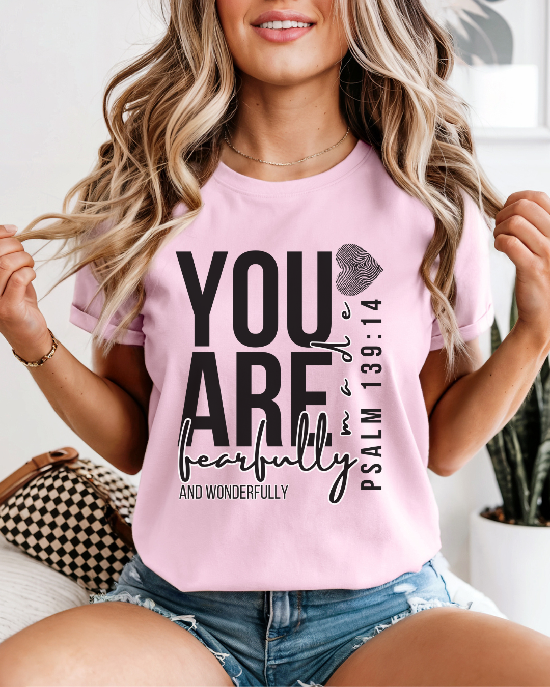 Fearfully and Wonderfully Made (Unisex Garment-Dyed T-shirt)