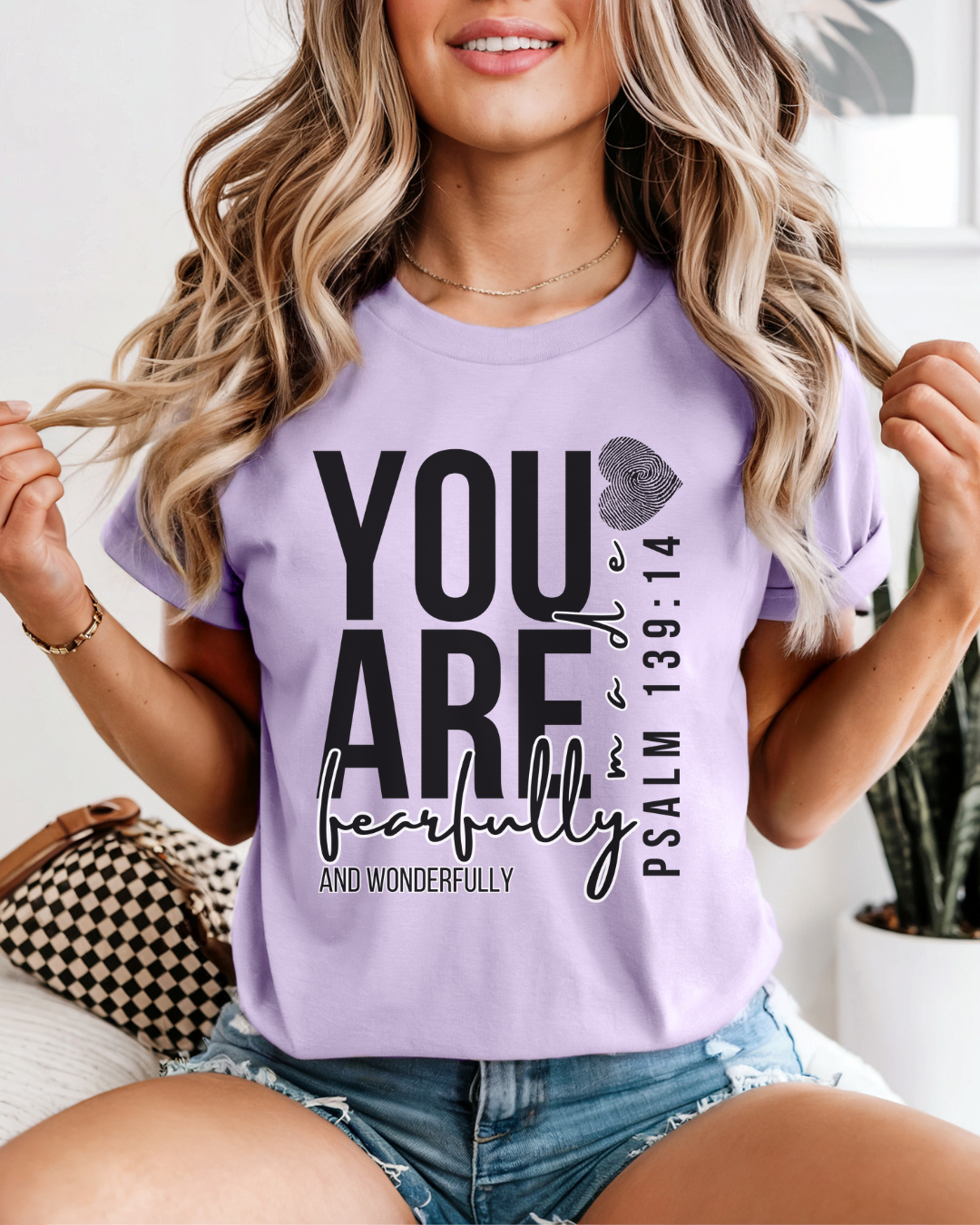 Fearfully and Wonderfully Made (Unisex Garment-Dyed T-shirt)