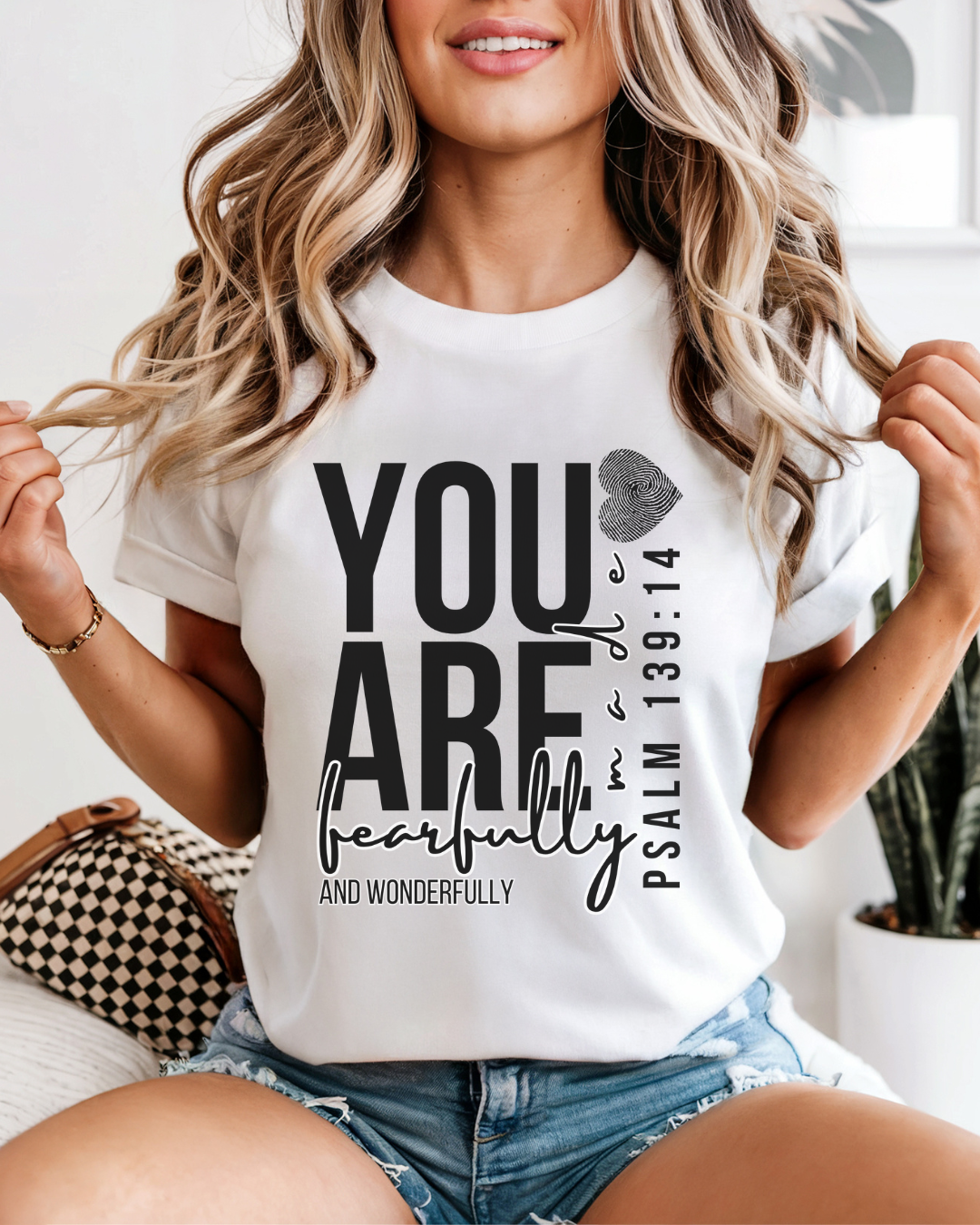 Fearfully and Wonderfully Made (Unisex Garment-Dyed T-shirt)