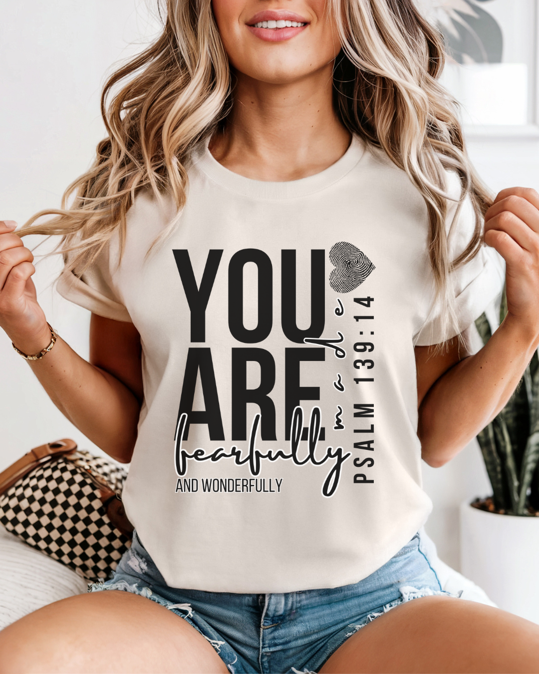 Fearfully and Wonderfully Made (Unisex Garment-Dyed T-shirt)