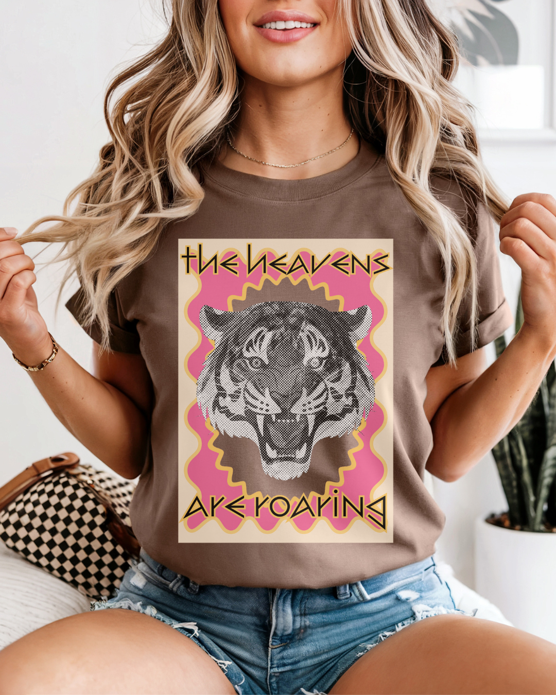 The Heavens Are Roaring (Unisex Garment-Dyed T-shirt)