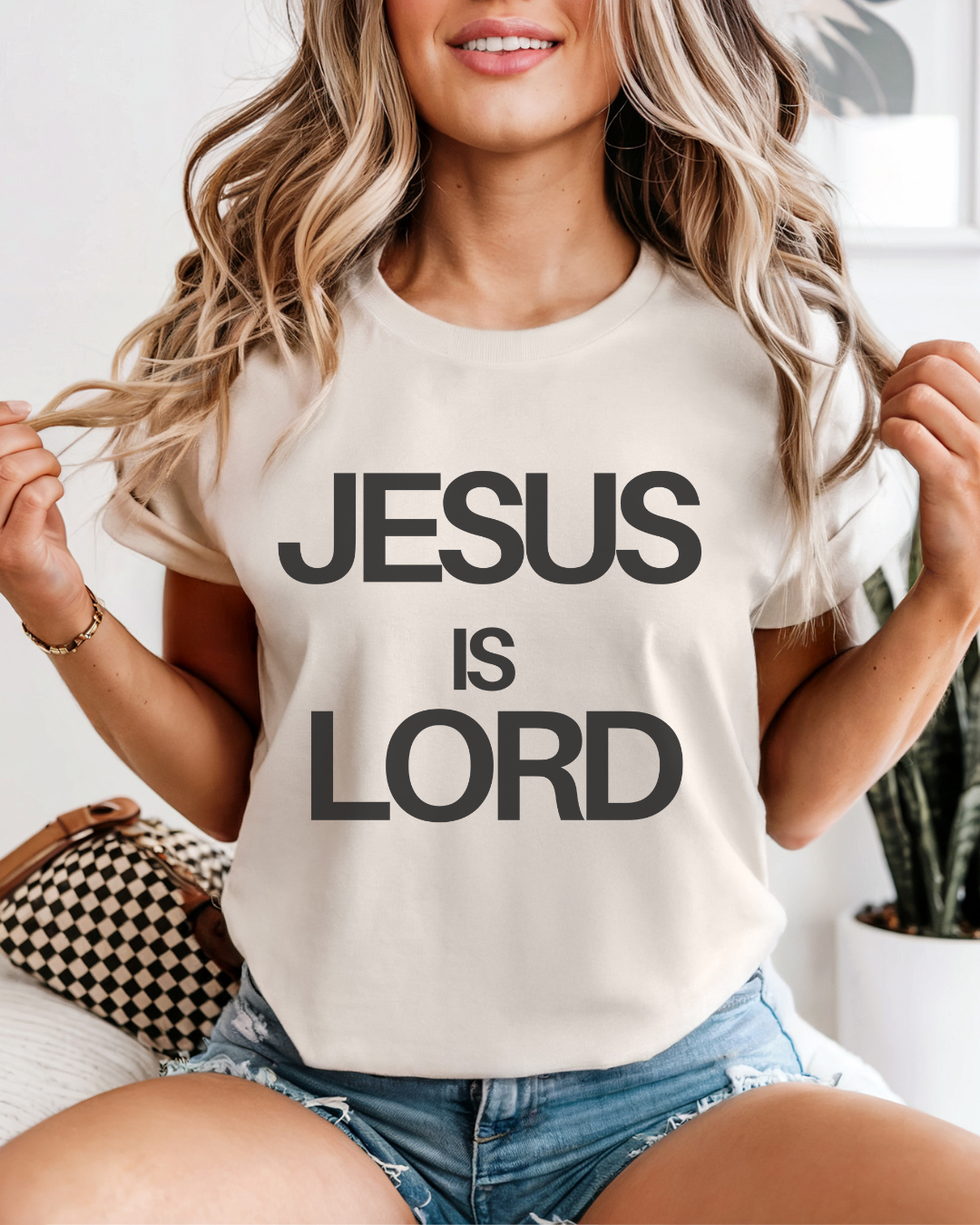 Jesus Is Lord (Unisex Garment-Dyed T-shirt)