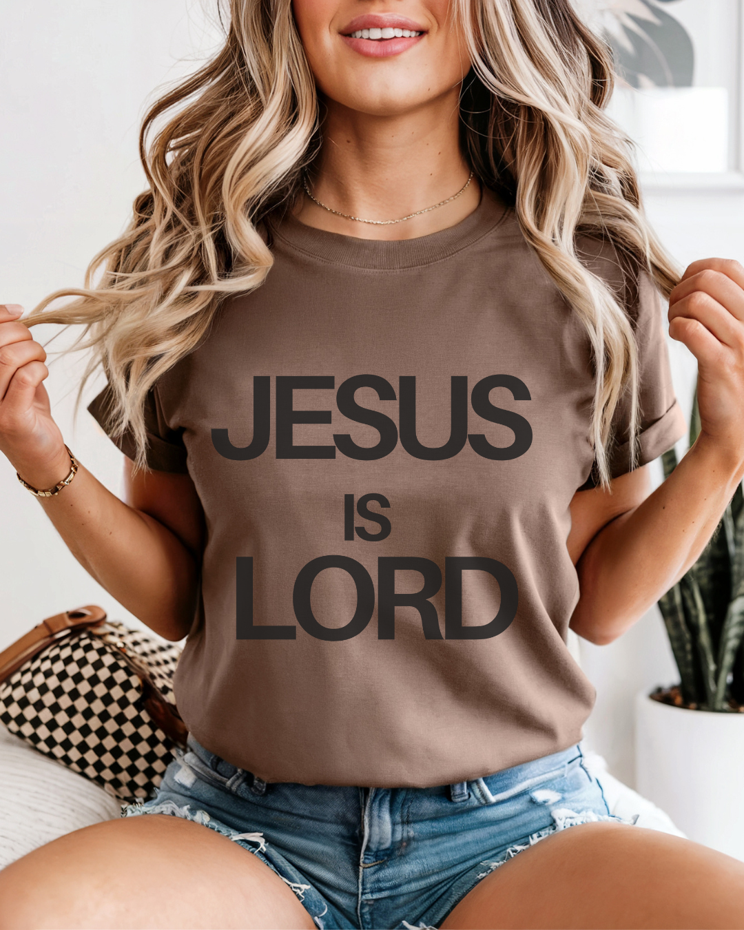 Jesus Is Lord (Unisex Garment-Dyed T-shirt)