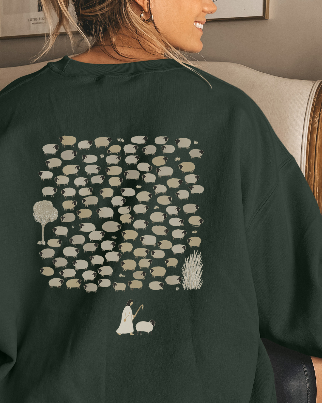 He Leaves the 99 (Unisex Heavy Blend™ Crewneck Sweatshirt)