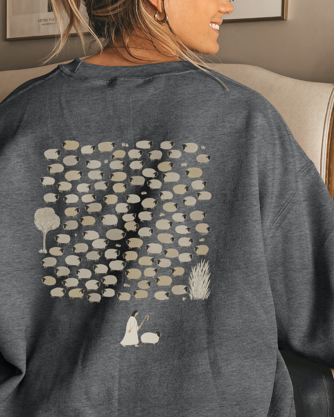 He Leaves the 99 (Unisex Heavy Blend™ Crewneck Sweatshirt)