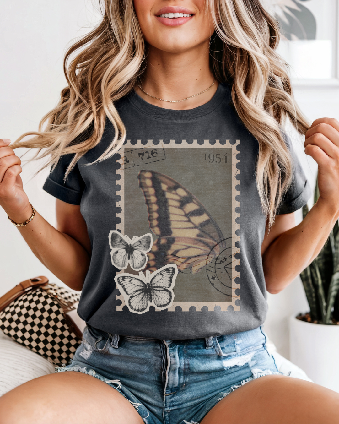 Stamped (Unisex Garment-Dyed T-shirt)