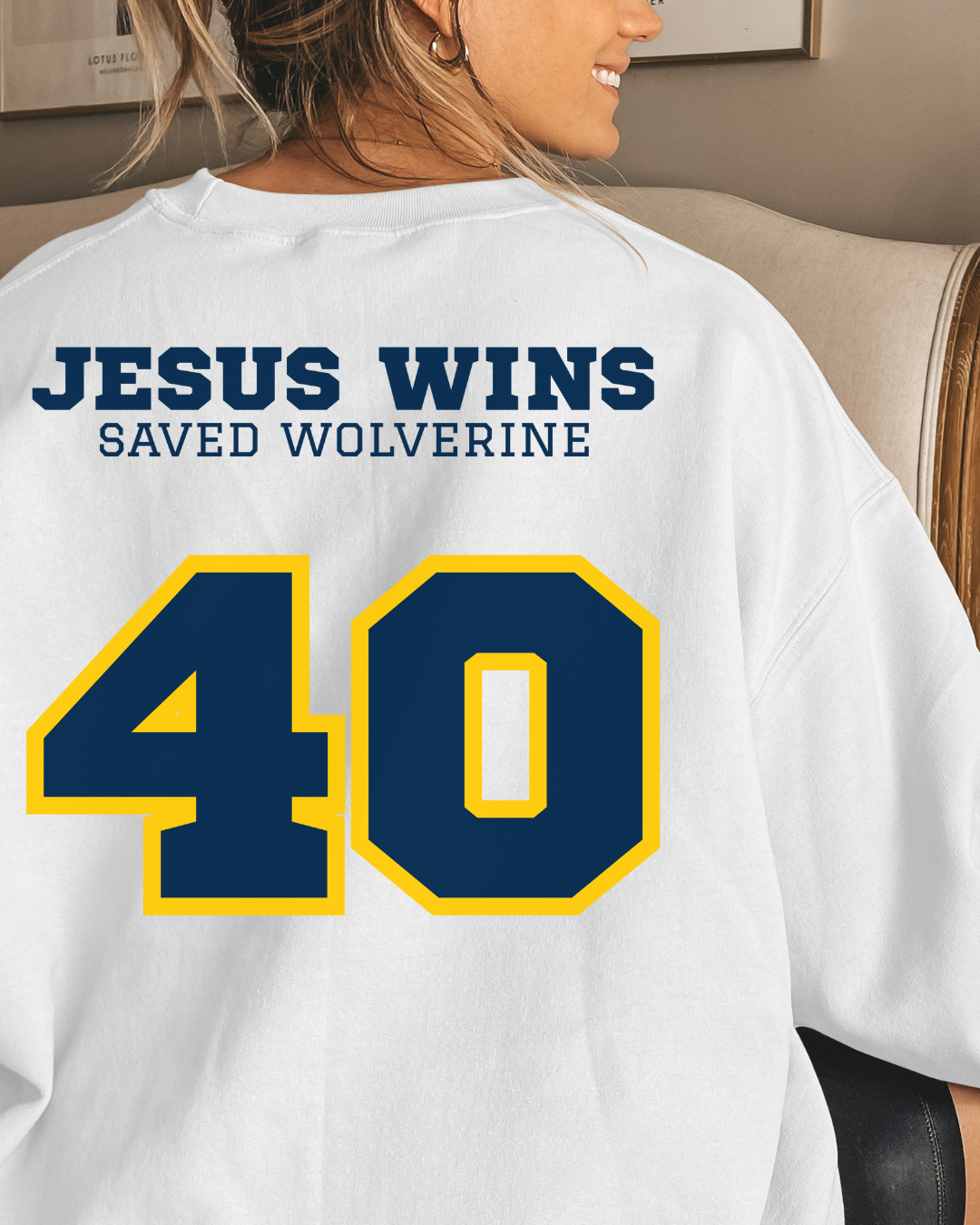 Michigan (Unisex Heavy Blend™ Crewneck Sweatshirt)