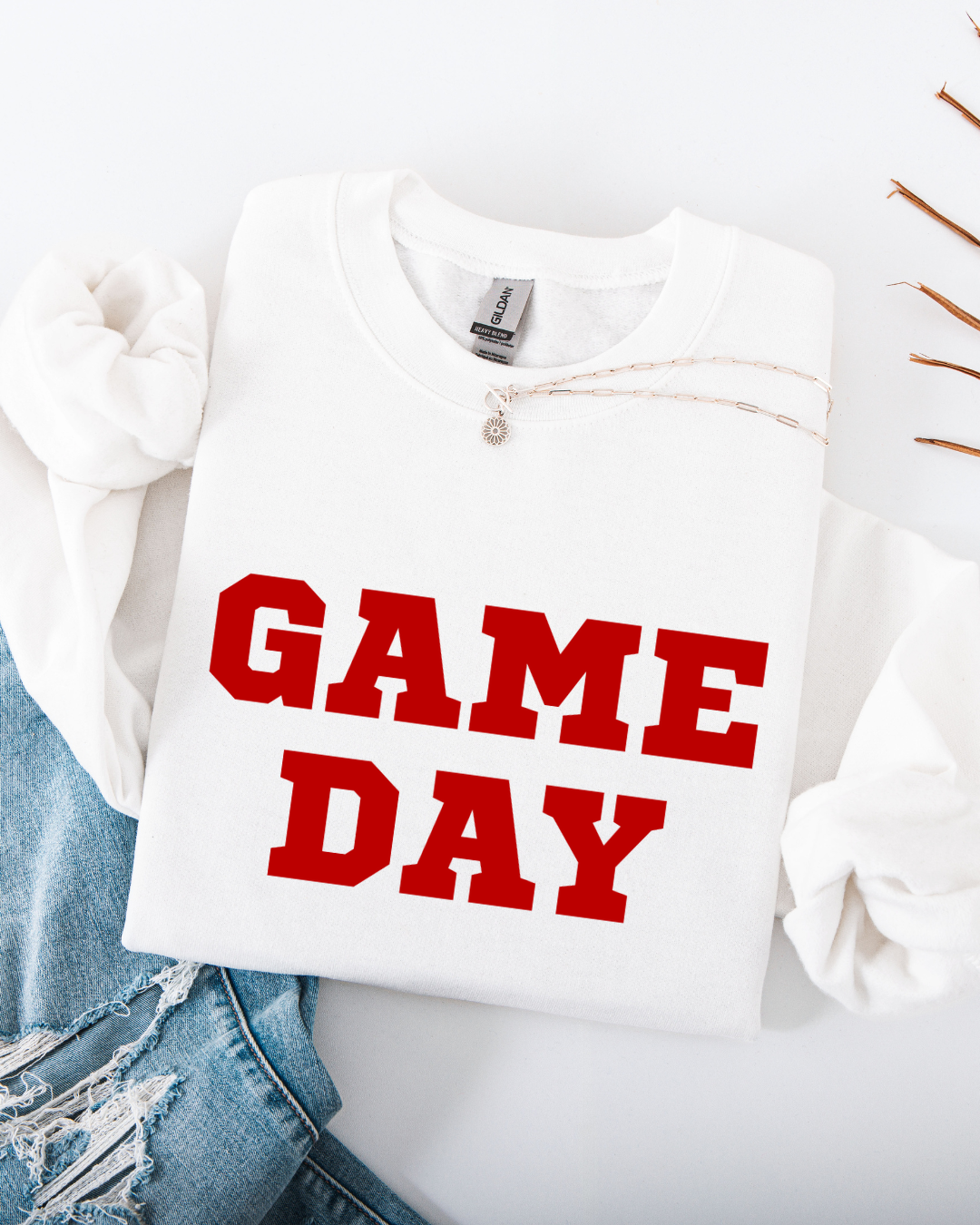 OSU Game Day (Unisex Heavy Blend™ Crewneck Sweatshirt)