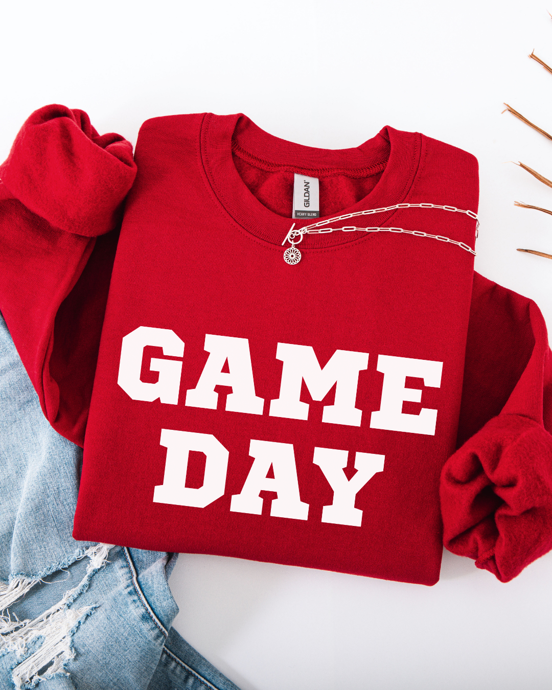 OSU Game Day (Unisex Heavy Blend™ Crewneck Sweatshirt)