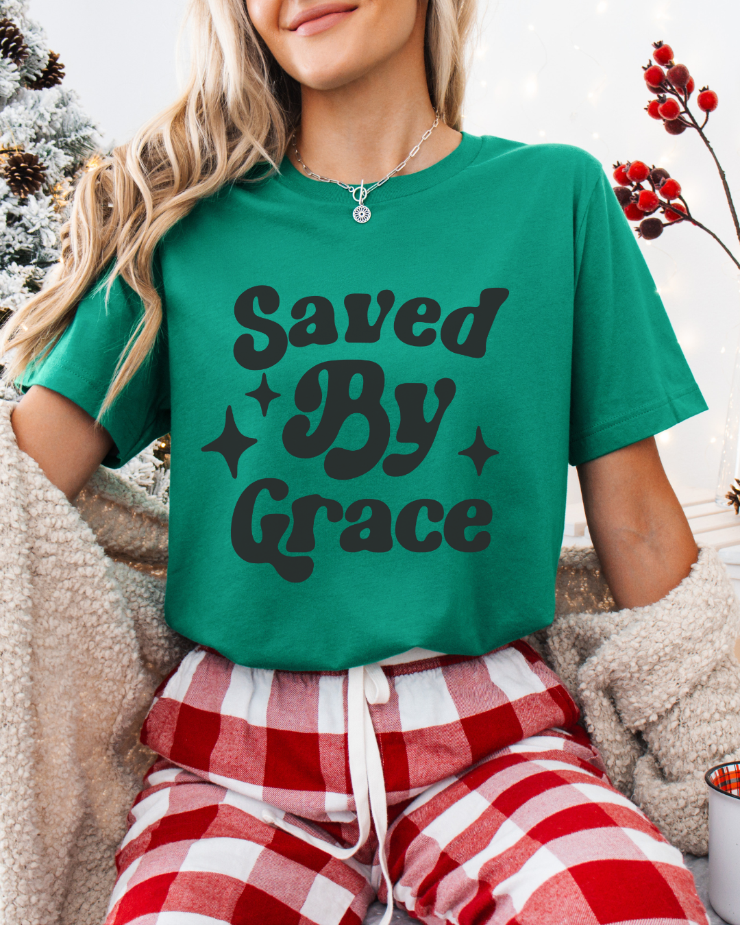 Saved By Grace (Unisex Tee)