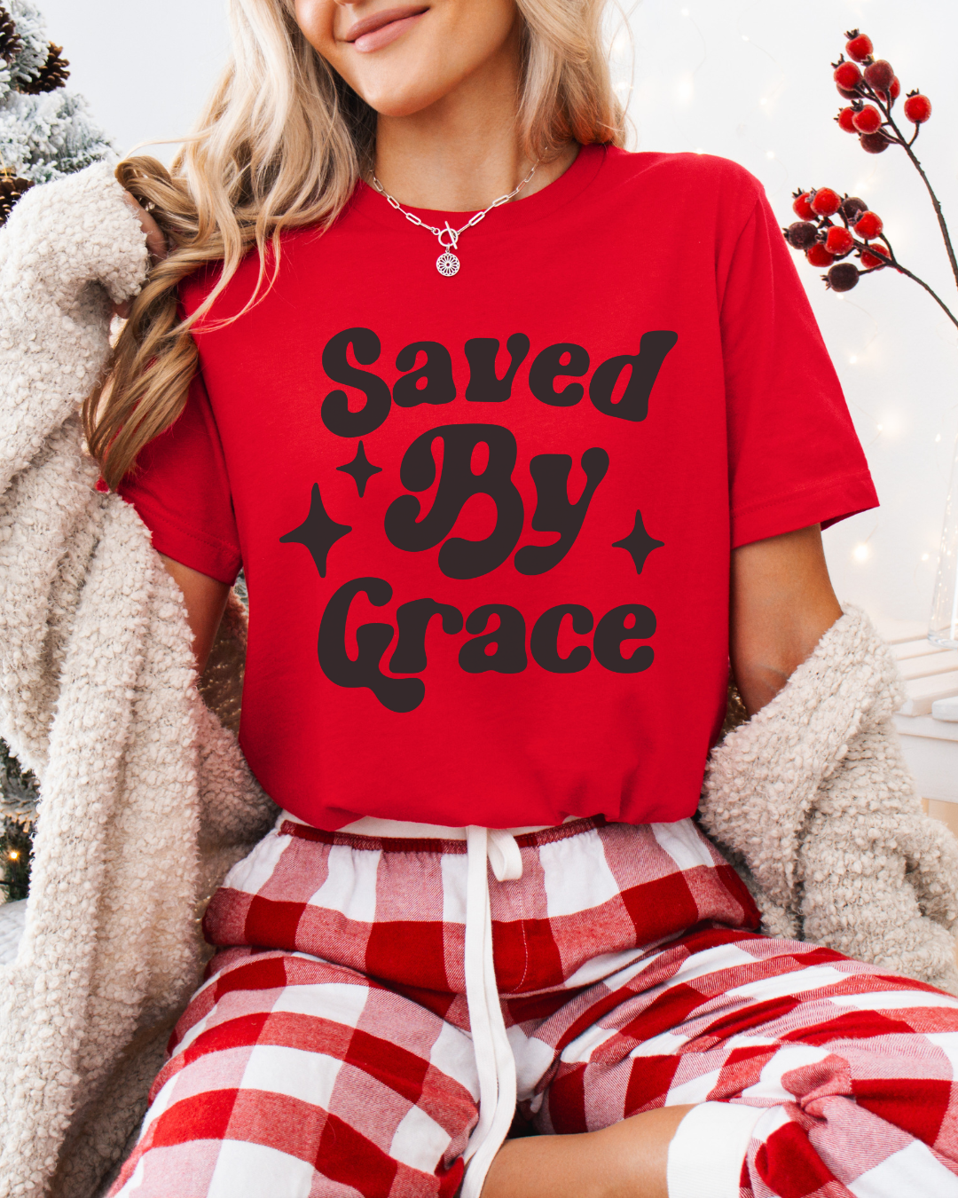 Saved By Grace (Unisex Tee)