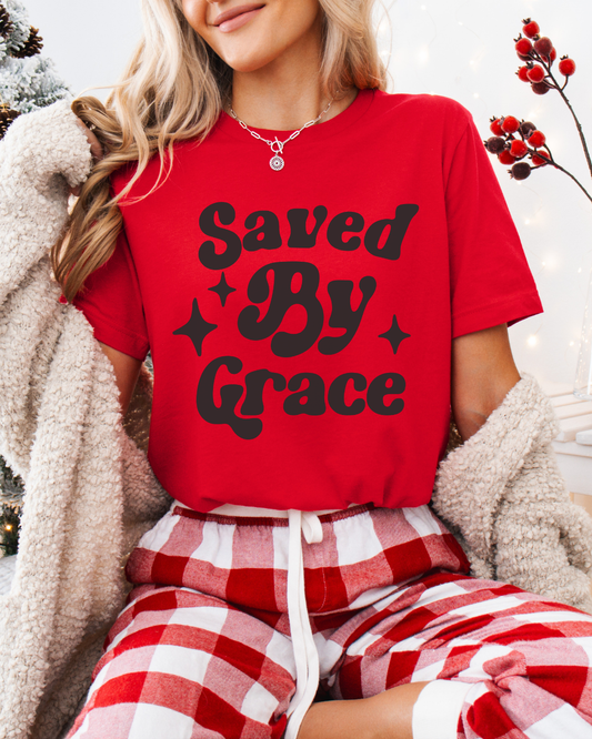 Saved By Grace (Unisex Tee)