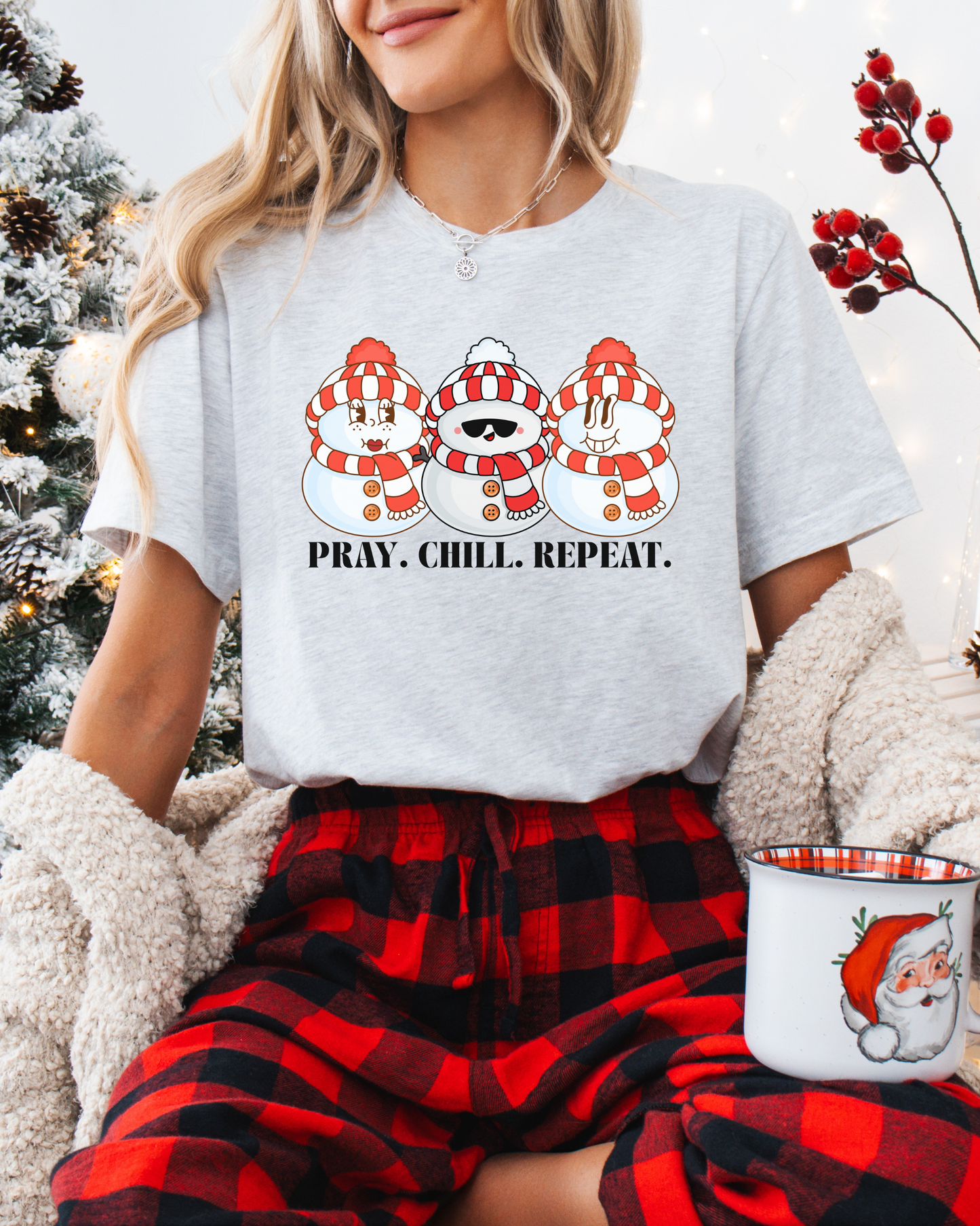 Pray, Chill, Repeat (Unisex Tee)