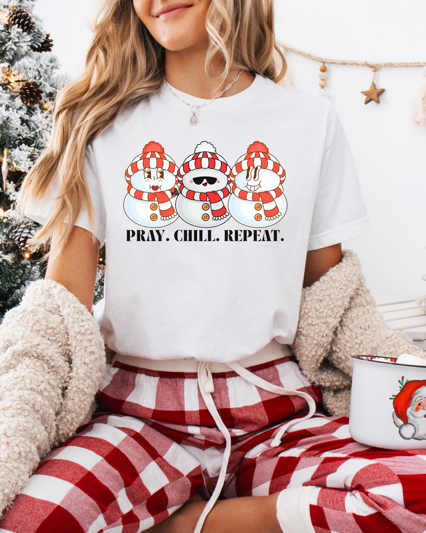 Pray, Chill, Repeat (Unisex Tee)